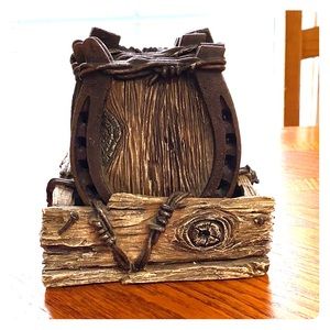 Horseshoe coasters